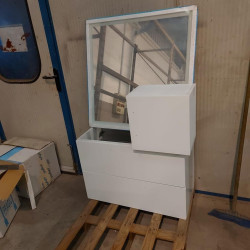 Lote de muebles, lavabos,...